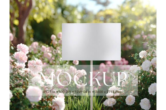 Elevate Your Wedding Stationery with This Clean Sign Mockup