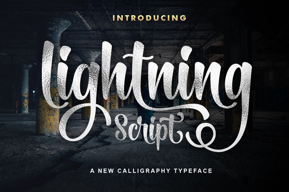 Lightning Script: The Handwritten Font for Modern Branding
