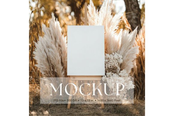 Mastering Visual Storytelling with Wedding Sign Mockup 184