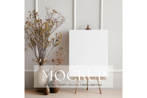 Showcase Your Artistry: The Wedding Sign Mockup_219