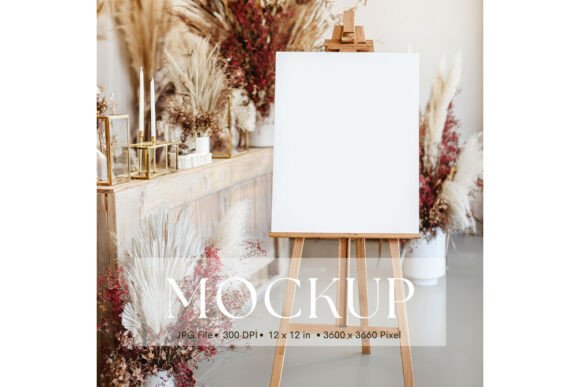 Showcase Your Artwork with a Minimalist Welcome Sign Mockup