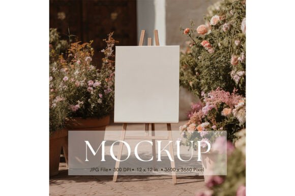 Showcase Your Artwork with a Minimalist Welcome Sign Mockup