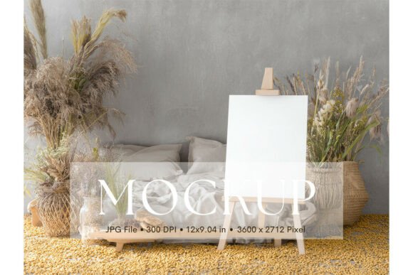 Showcase Your Artwork with the Welcome Sign, Wedding Sign Mockup_28