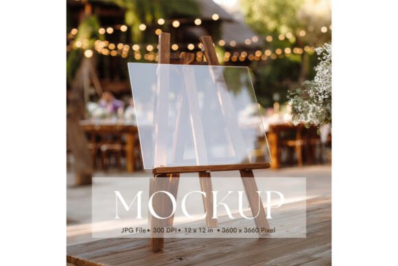 Transform Your Designs with This Wedding Sign Mockup