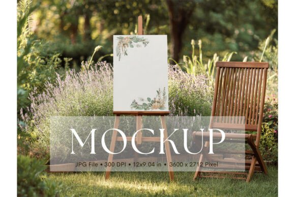 Welcome Sign Mockup: Display Your Artwork Cleanly