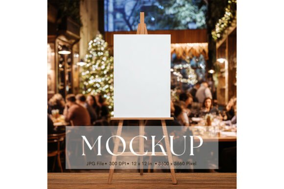 Welcome Sign, Wedding Sign Mockup_233: A Canvas for Your Creativity