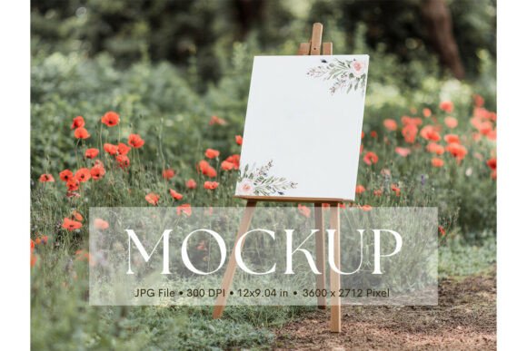 Welcome Sign, Wedding Sign Mockup_8: Showcase Your Artwork with Style